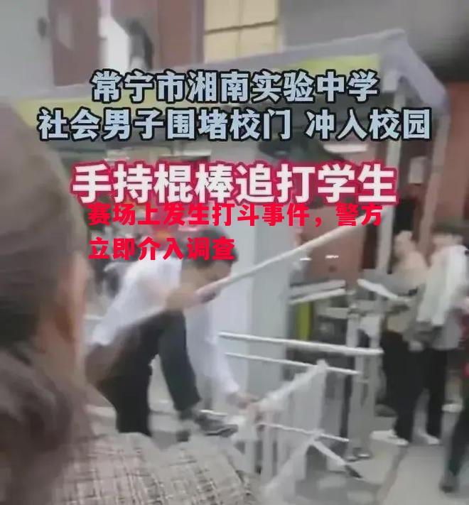 赛场上发生打斗事件，警方立即介入调查